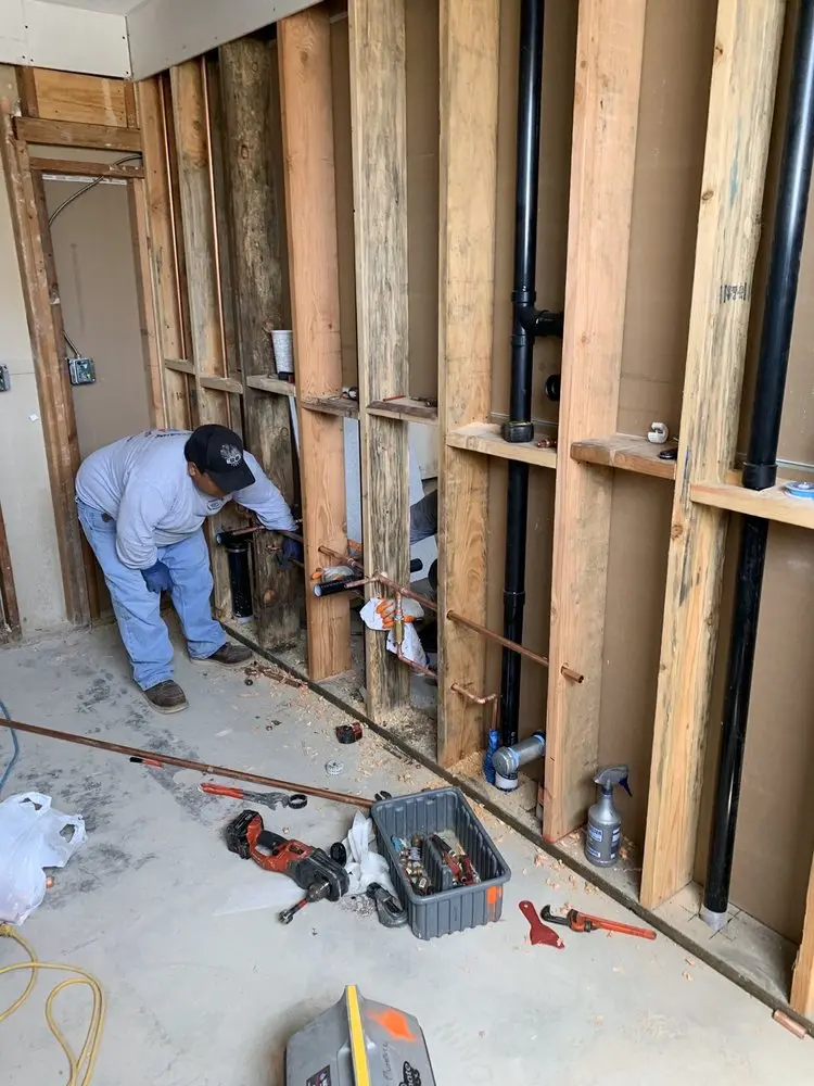 Commercial rough-in plumbing for Gas Line Repair in River Hills Masters